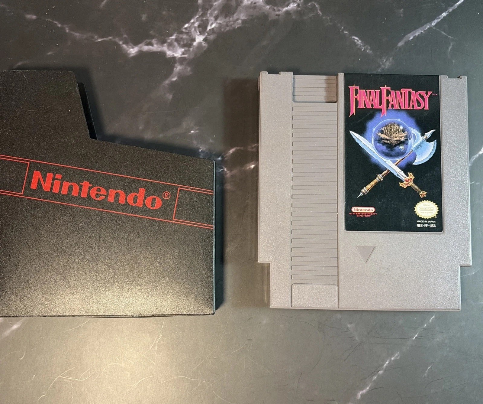 NES Nintendo – Final Fantasy (OG) – CIB & Both Maps -T&W – Everything is OEM