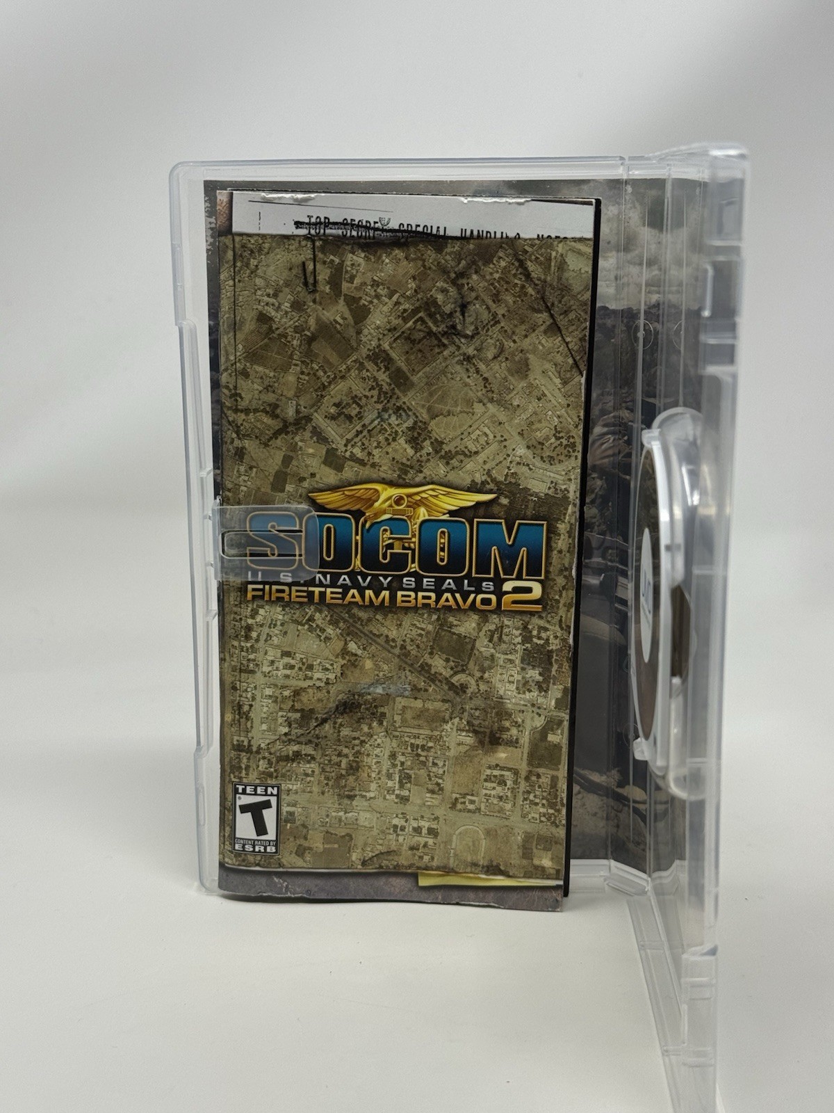 SOCOM US Navy Seals Fireteam Bravo 2 PlayStation Portable PSP Complete CIB