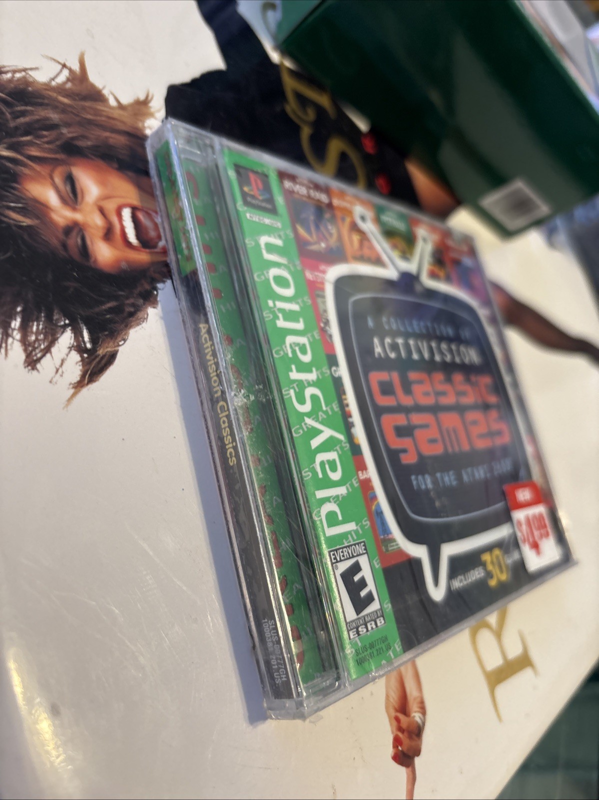 Activision Classics PS1 (Sony PlayStation 1, 1998) new cracks case atari 2600