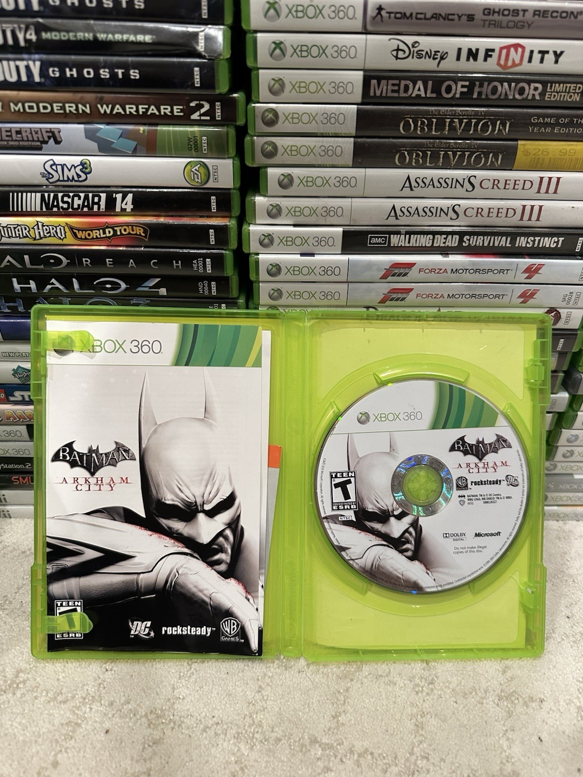 Batman: Arkham City (Microsoft Xbox 360) Complete CIB Tested