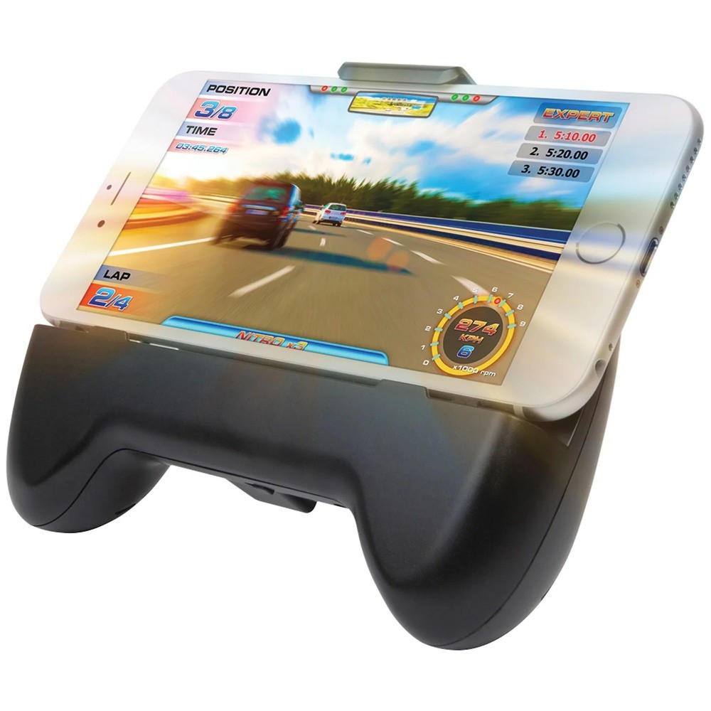 Mobile Gaming 4 in 1 Booster Grip Cooling Fan Power Bank Holder Stand iOSAndriod