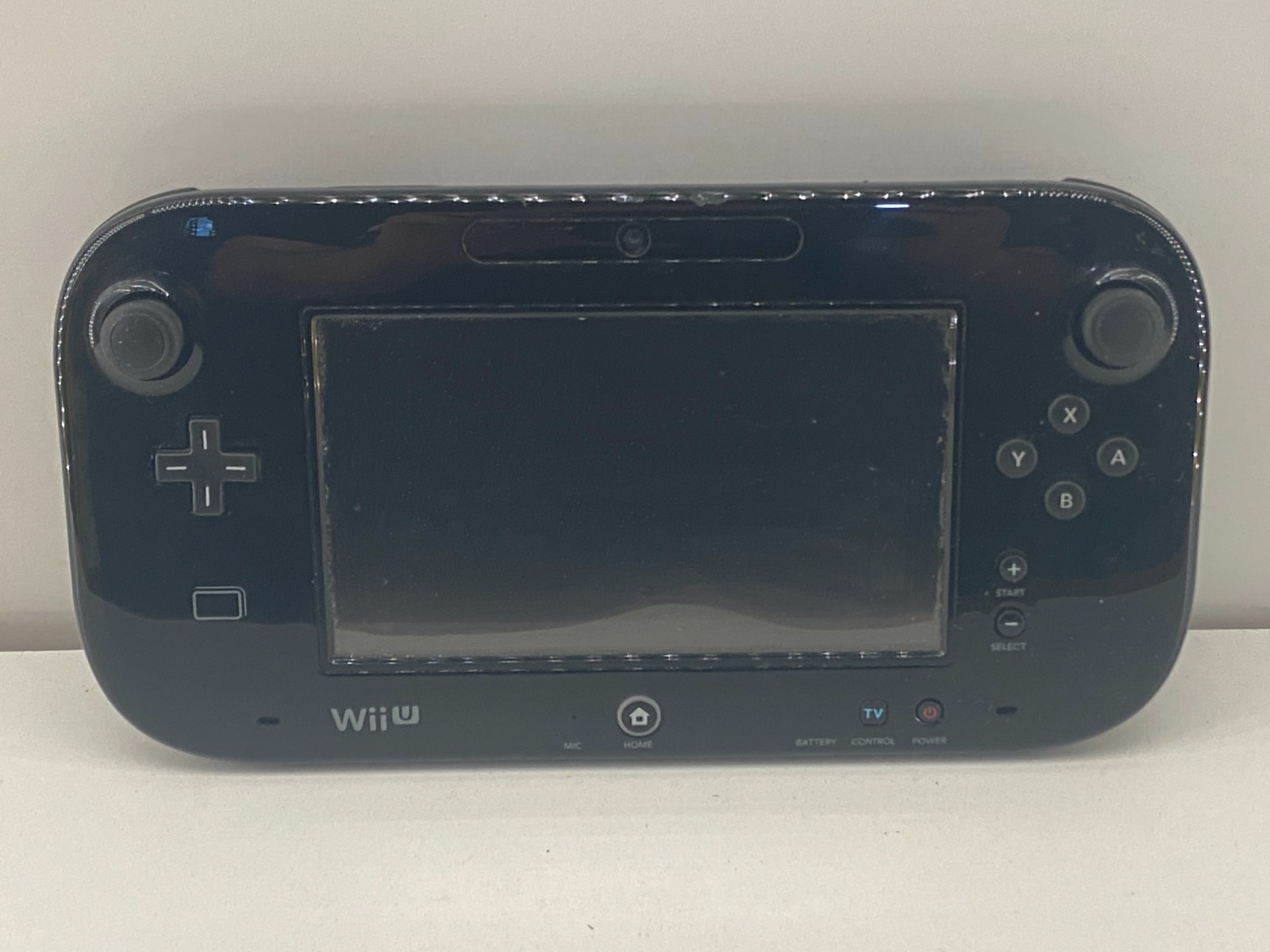 🎮 Nintendo Wii U GamePad Tablet (WUP-010 USA) ~ Black ~ Tested/Works!