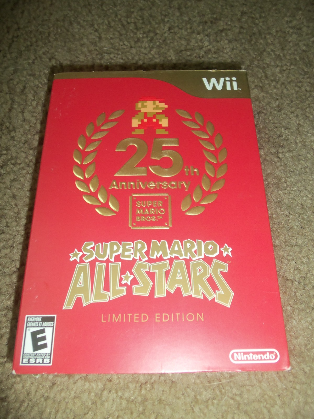 Super Mario All-Stars 25th Anniversary (Nintendo Wii, 2010) SEALED NEW NIB