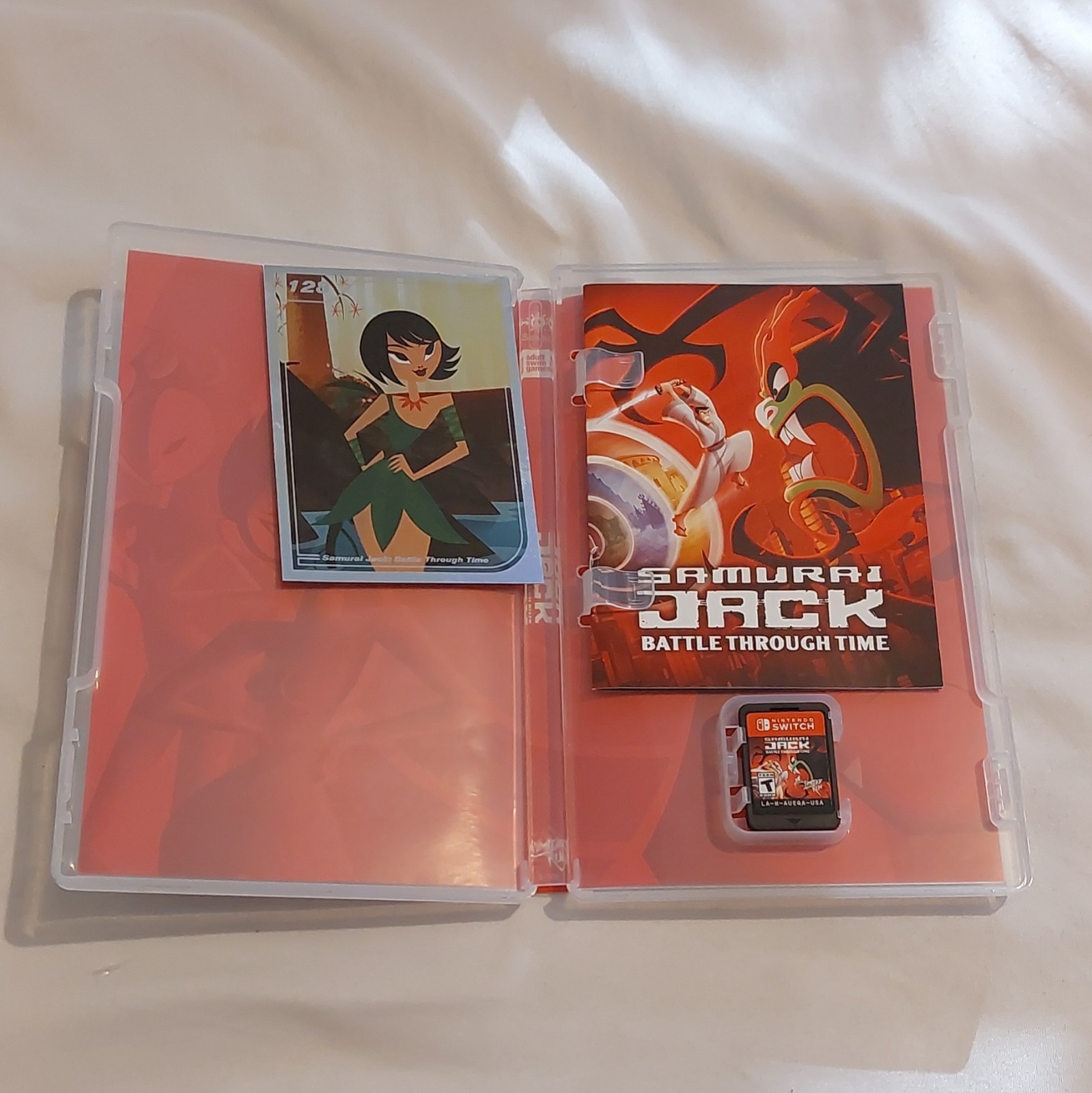 Limited Run Games Samurai Jack: Battle Through Time Switch Manual CIB T-Teen