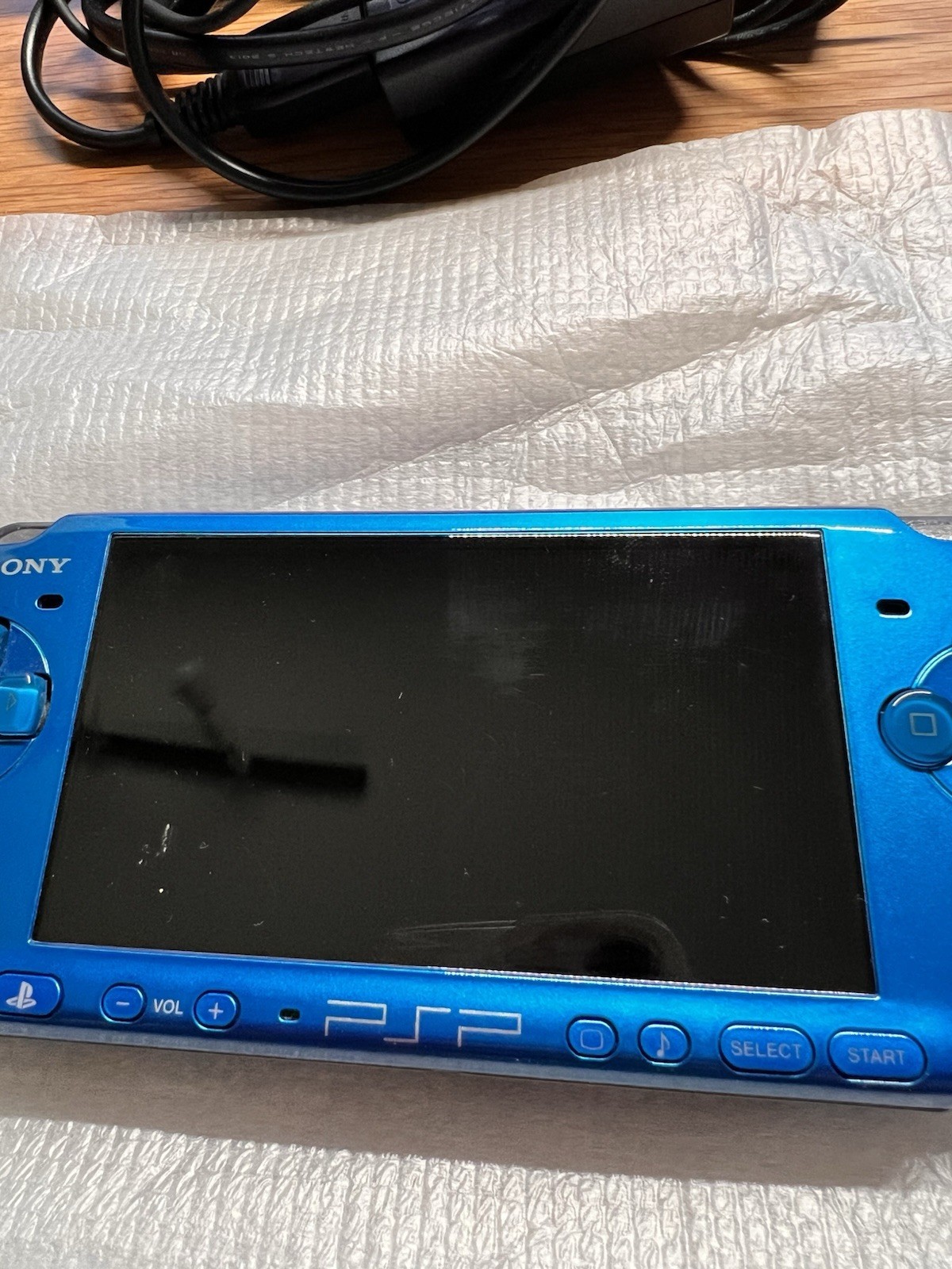 Sony PSP-3000 Vibrant Blue Handheld Console