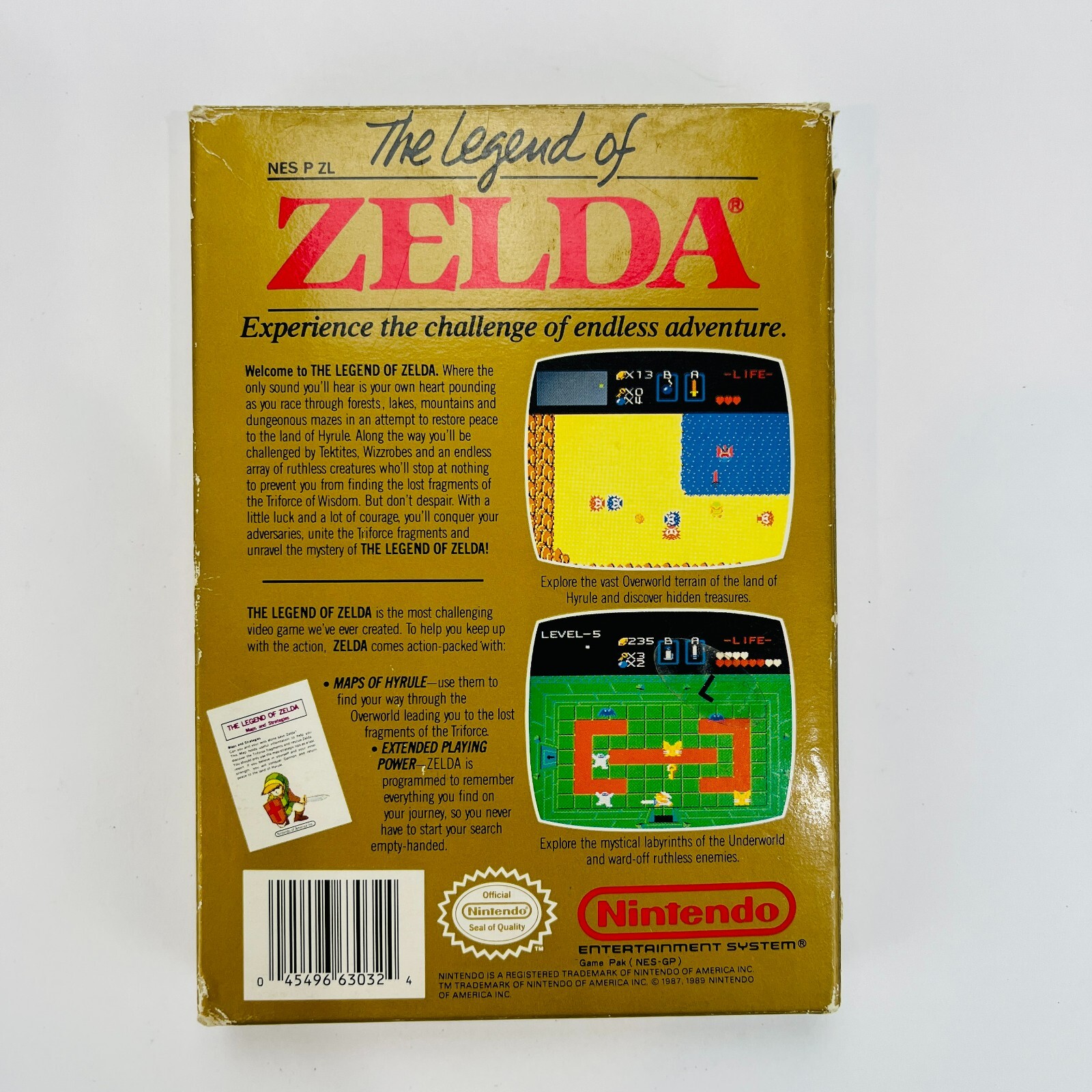 The Legend of Zelda – Nintendo NES, 1987 CIB Complete in Box Oval Free Ship!