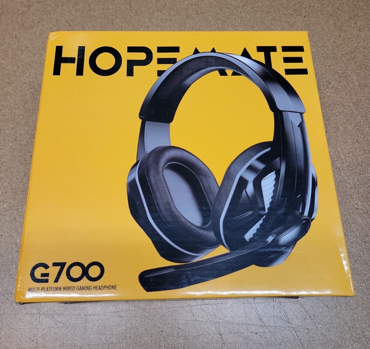 Hopemate Gaming LED Headphones Noise Canceling Wired light up Free Shipping