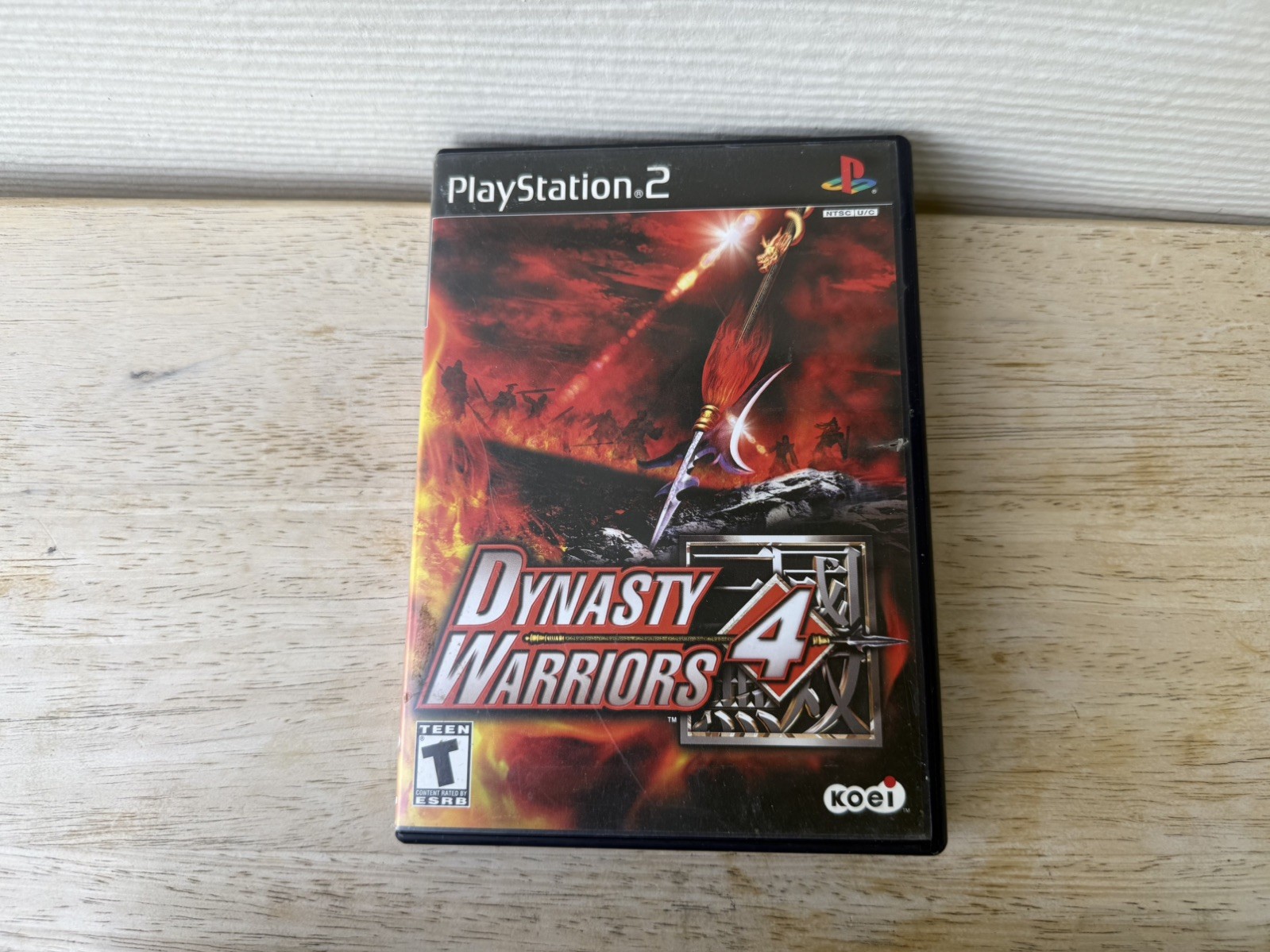 Dynasty Warriors 4 (Sony PlayStation 2, 2003) Disc Only