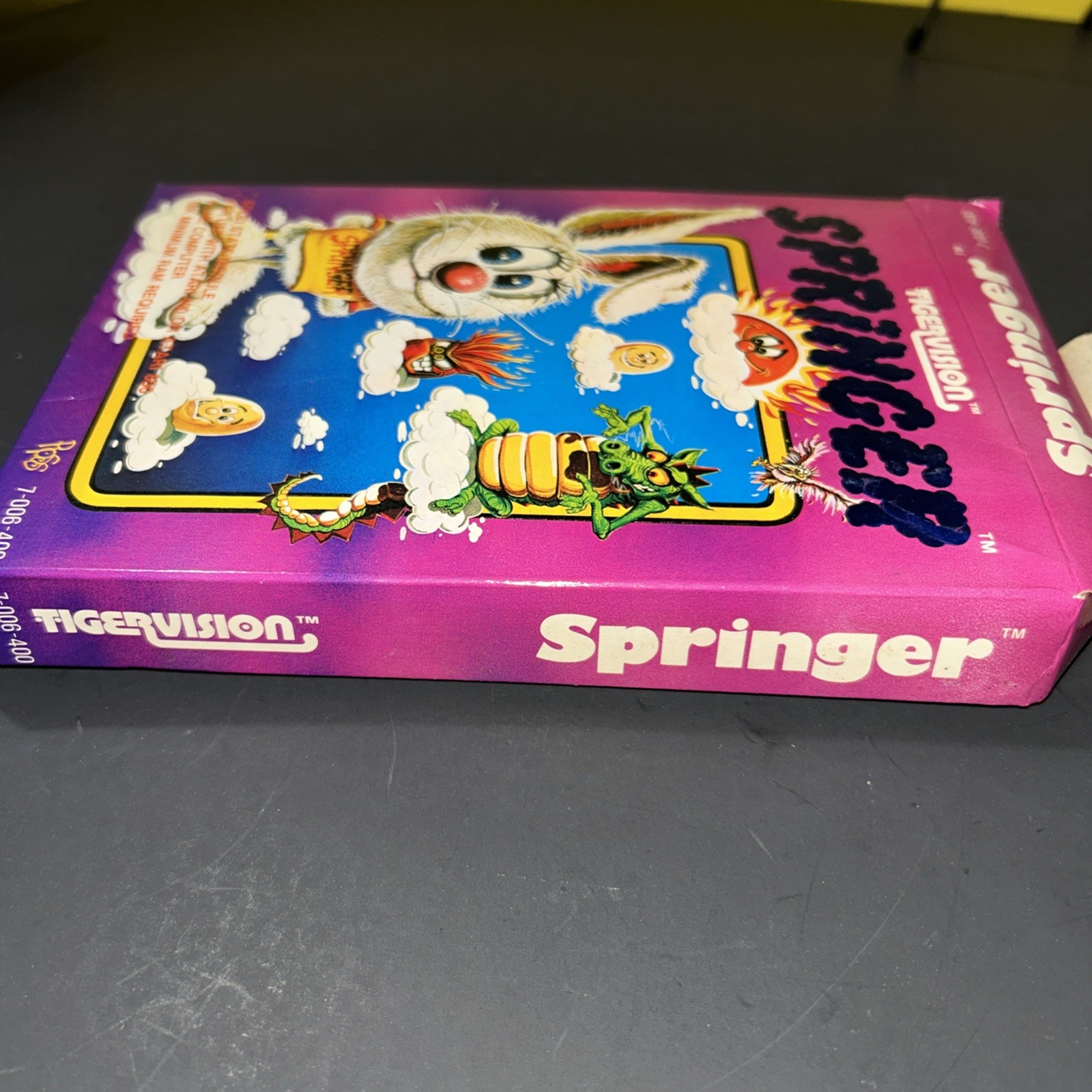 Springer (Atari 400/800/XL/XE) Game And Box-Very Rare