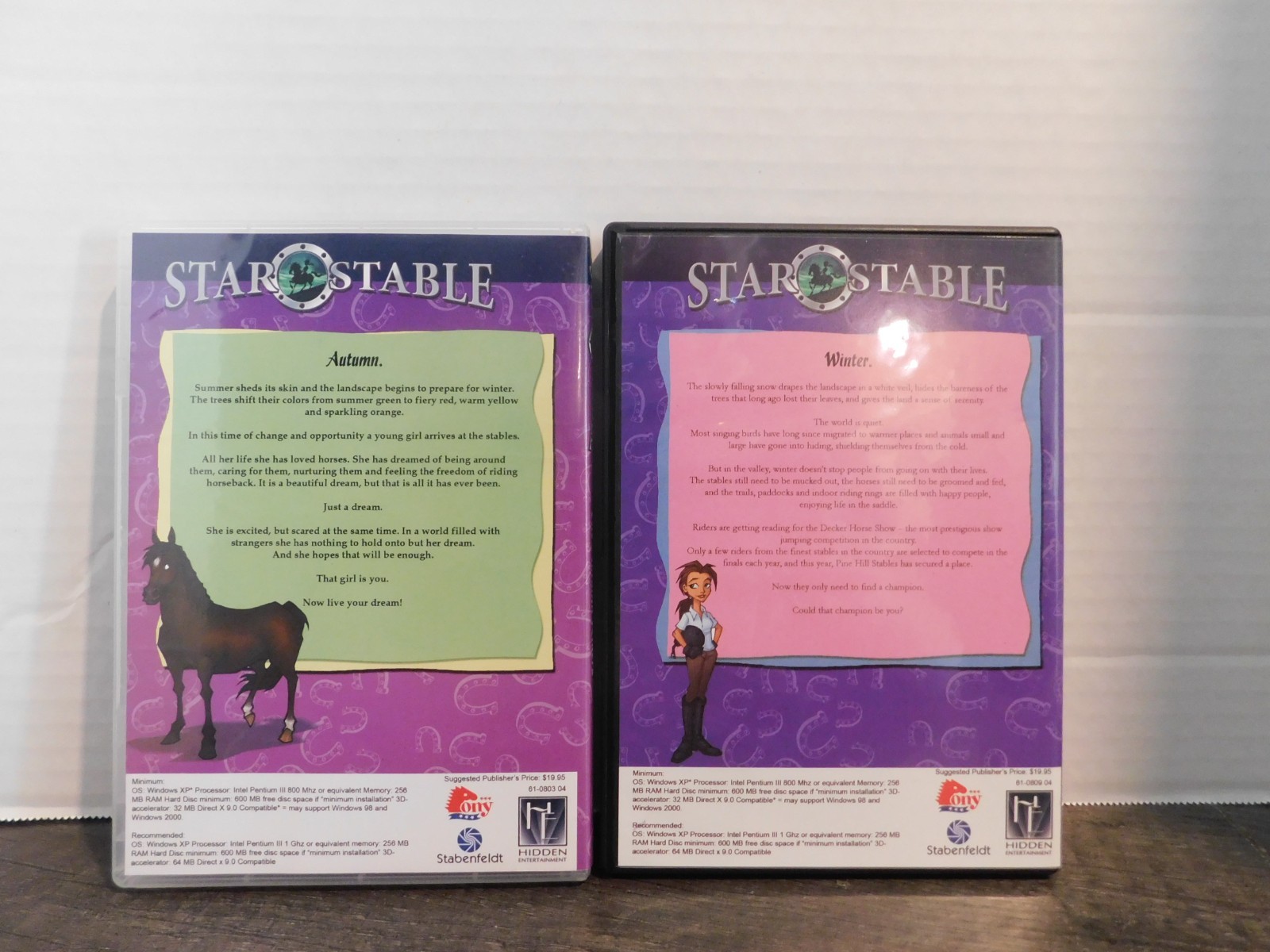 Star Stable: The Autumn & Winter Riders PC CD-ROM Interactive Horsemanship Game