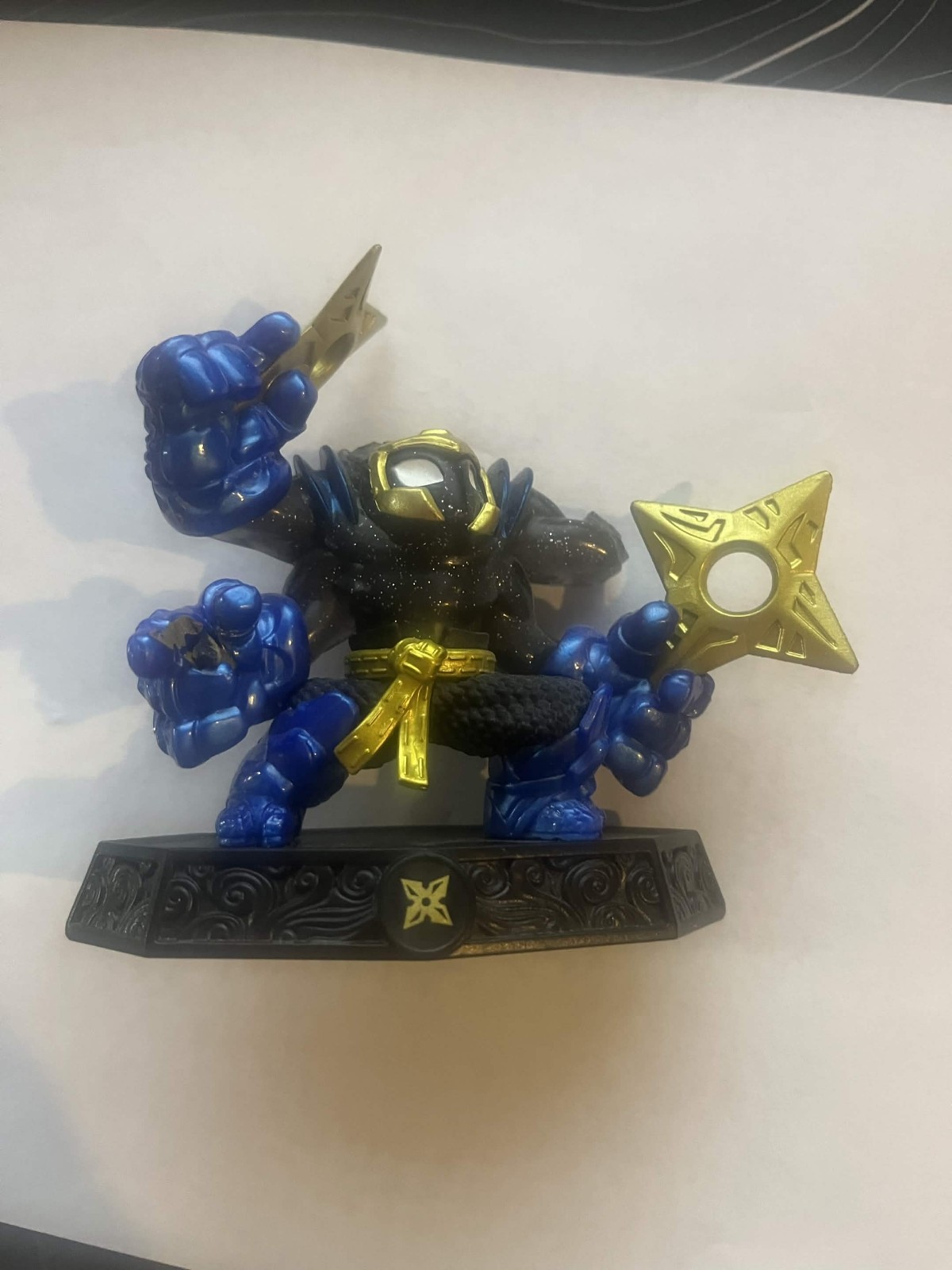 Skylanders Imaginators Master Starcast Sensei Dark Element Figure BROKEN