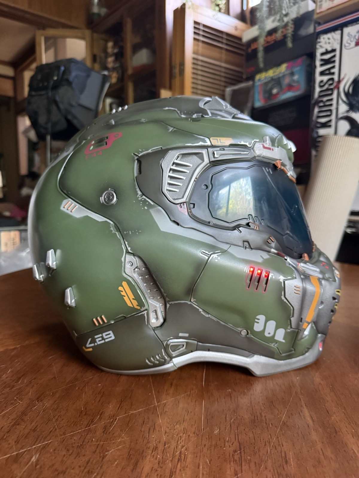 Doom Eternal Collector’s Edition Wearable Helmet Rare In Stock LED Light Up
