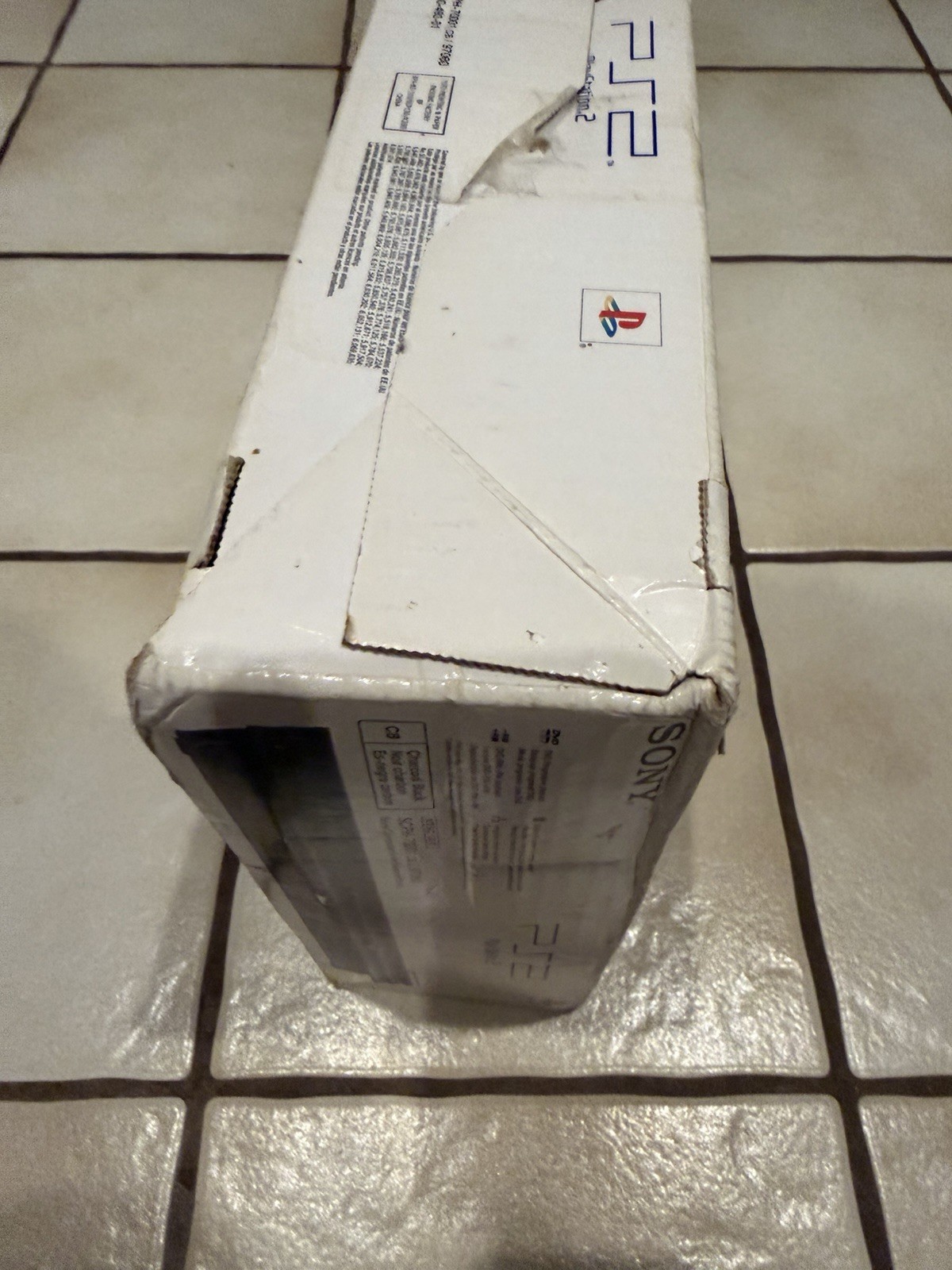Sony PlayStation 2 PS2 Slim SCPH-70001 Box Only – No Insert OEM — READ