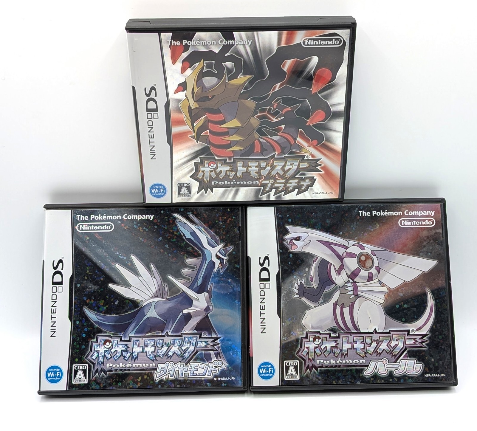 Pokemon Black White 1 2 Heart Gold Soul Silver Perl Diamond Platinum DS Japanese