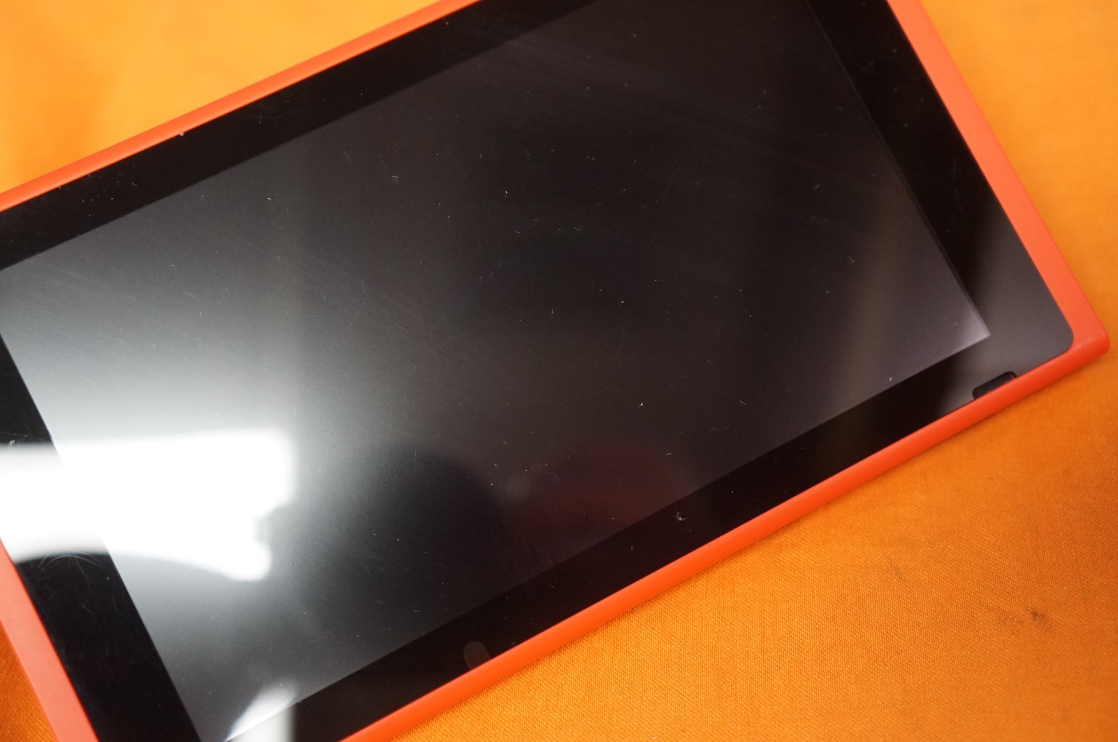 Nintendo Switch HAC-001(-01) Mario Red Console Limited Edition Tablet Only 32GB