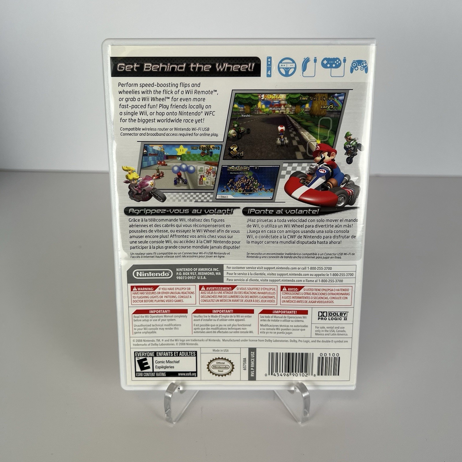 Mario Kart Wii (Nintendo, 2008) Complete CIB