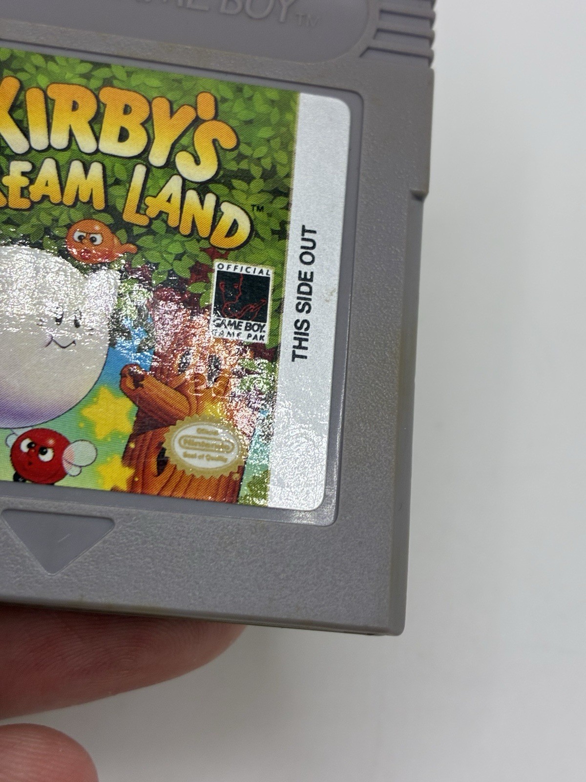 Kirbys Dream Land (Nintendo Game Boy, 1992) Game Box And Inserts