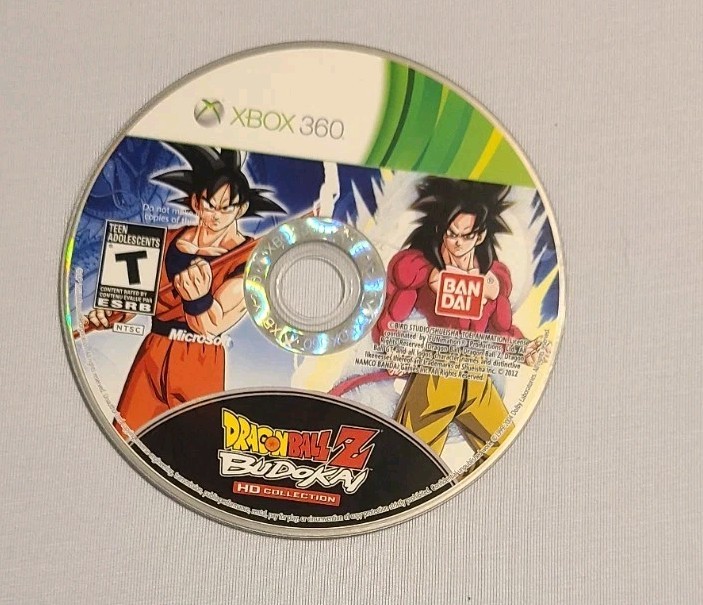 Dragon Ball Z: Budokai HD Collection, Microsoft Xbox 360, Disc Only, Tested