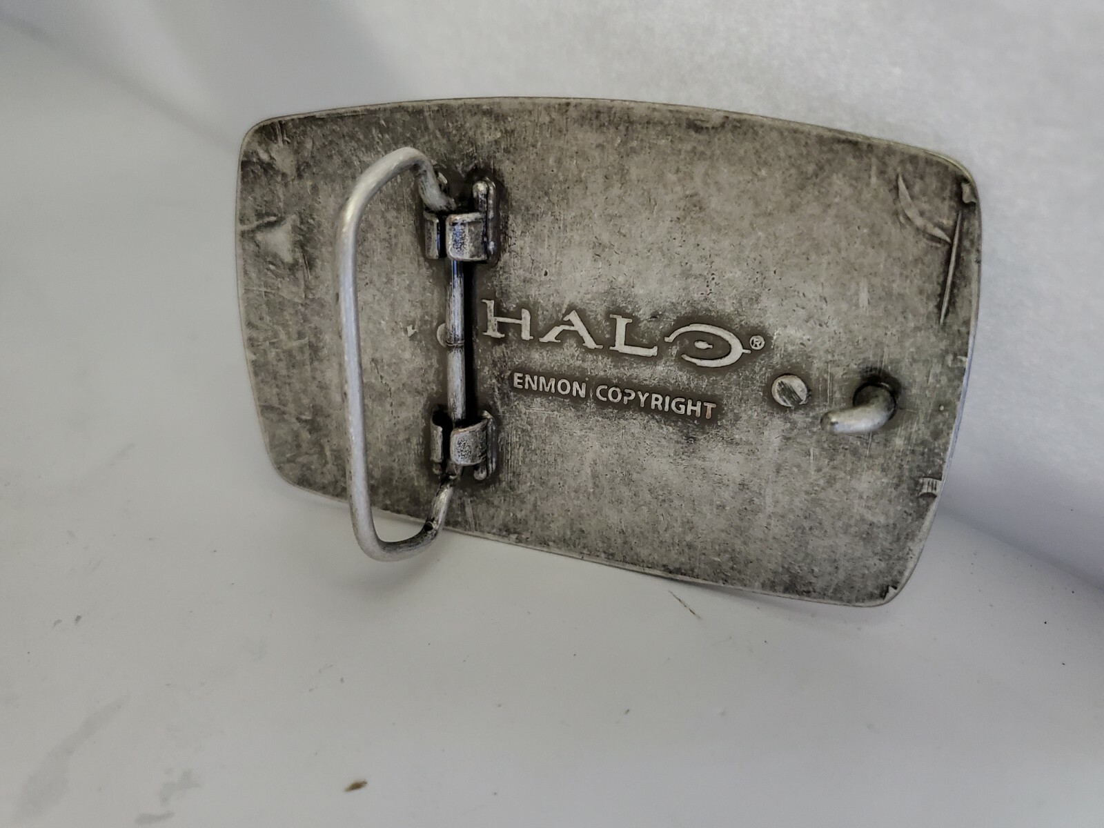 NEW OFFICIAL HALO 3 ODST 2 SWORDS IN A SHIELD HEAVY DUTY METAL BELT BUCKLE #16M