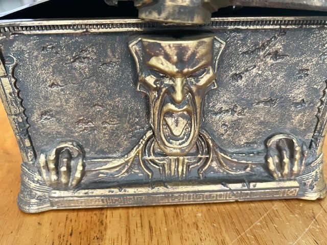 God of War Pandora’s Box (empty) Hidden Panel Inside overall 10x8x6