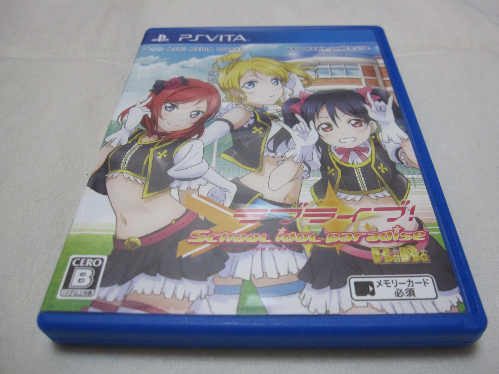 7-14 Days to USA W/Card Vita Love Live School idol Paradise Vol 2 BiBi Japanese