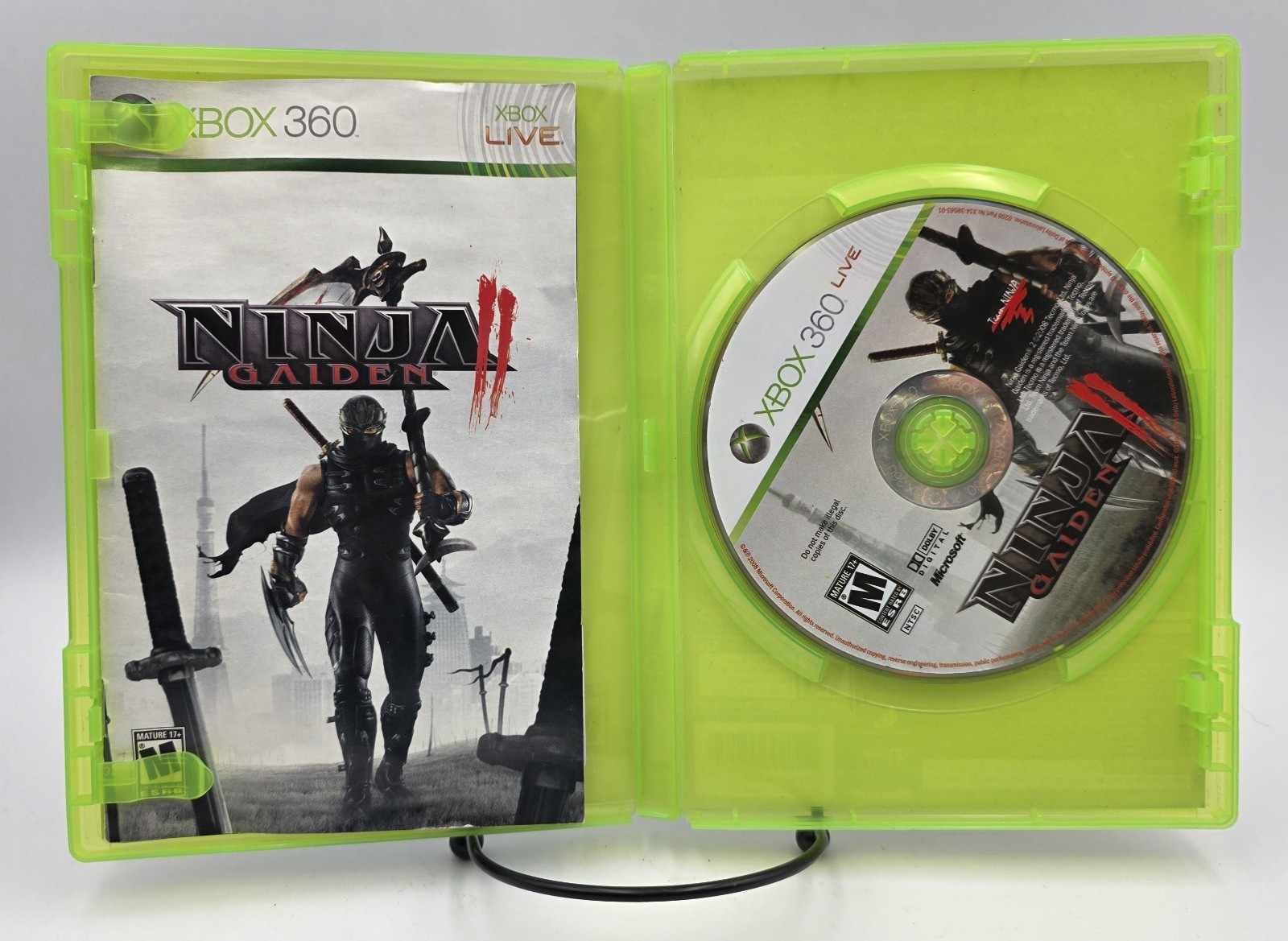 Ninja Gaiden II (Microsoft Xbox 360, 2008) Complete | CIB ~Tested and Working~