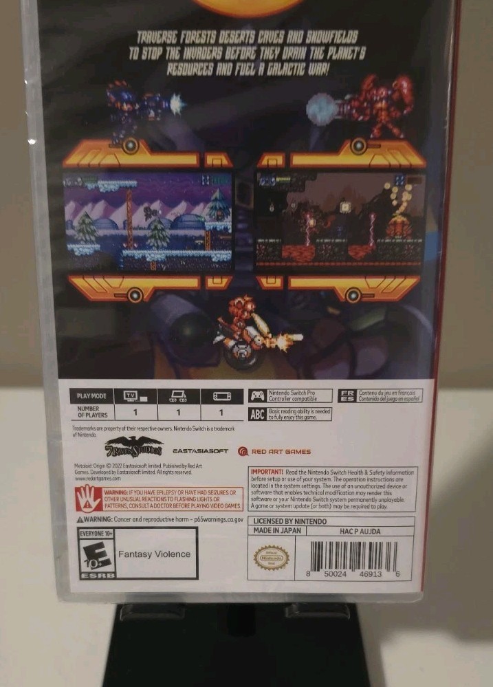 Metaloid: Origin – (Nintendo Switch 2022) Brand New Factory Sealed Red Art Games