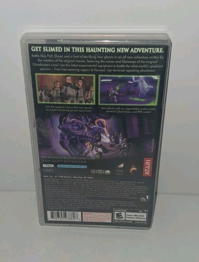 Ghostbusters The Video Game Complete – PSP – Sony Playstation Portable – Tested