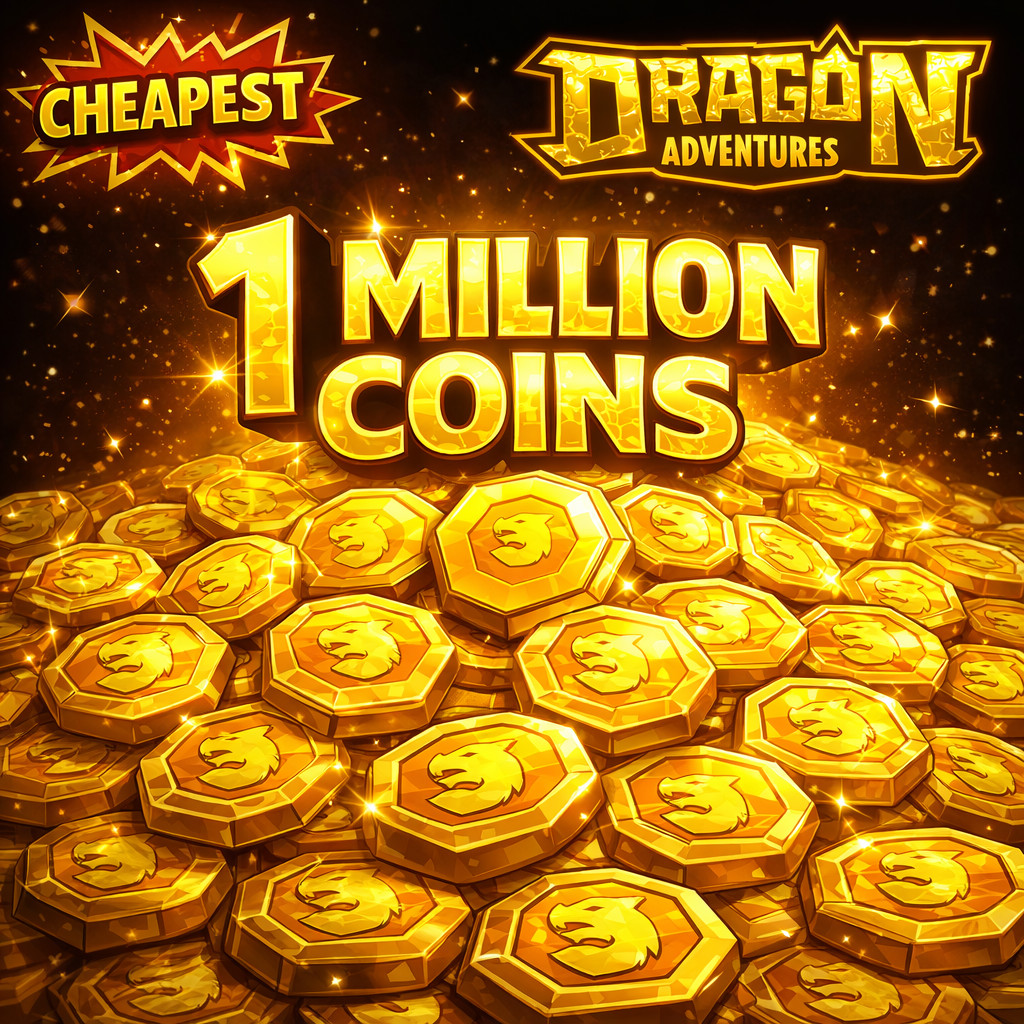 1M to 100M Million Coins Dragon Adventures | DA | CHEAPEST | FAST DELIVERY