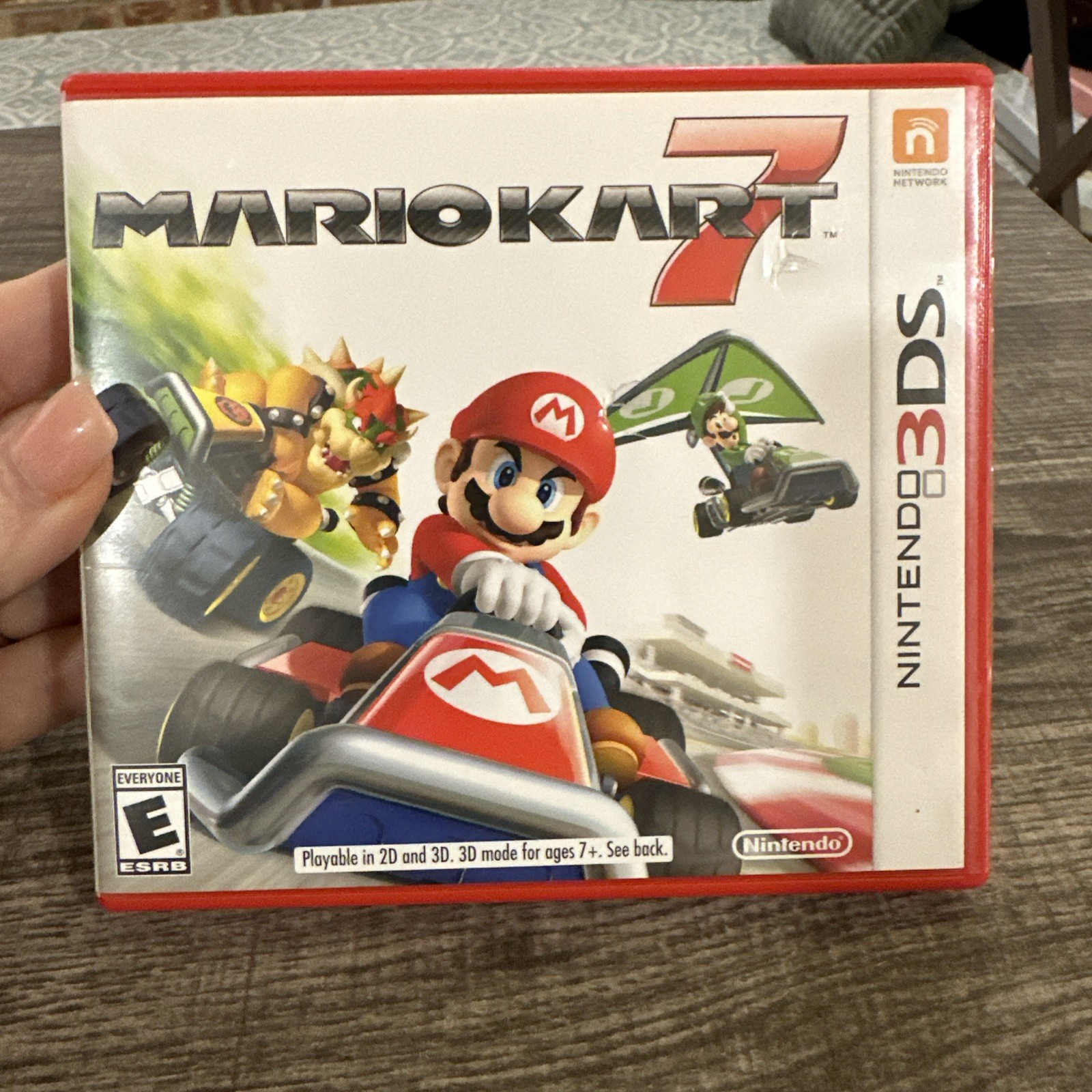Mario Kart 7 Nintendo 3DS Game In Original Case Tested Works