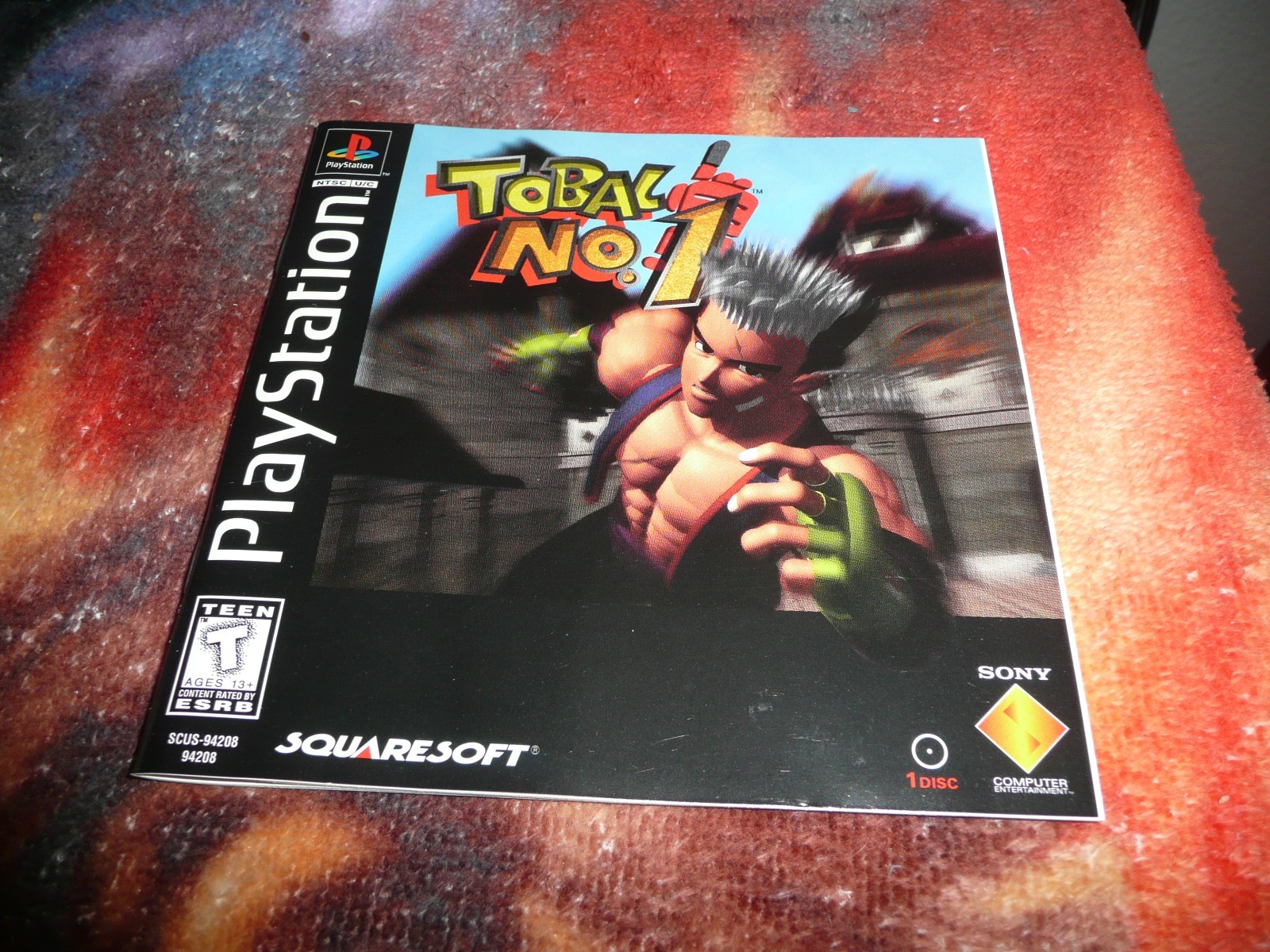 Tobal No. 1 Sony PlayStation 1 PS1 CIB With Final Fantasy 7 Sampler CD