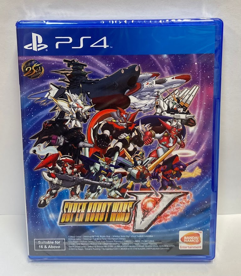 Super Robot Wars V (English Subs) PS4 Brand New Game (2017 Strategy)