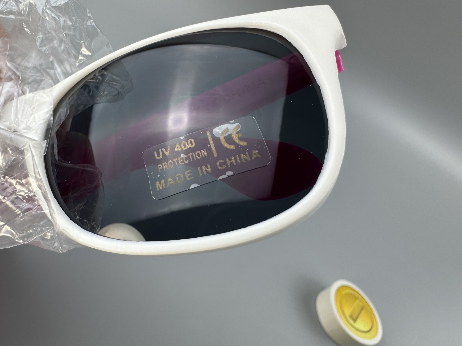 Princess Peach Pink White Sunglasses Nintendo Switch Promotional Promo Swag Rare