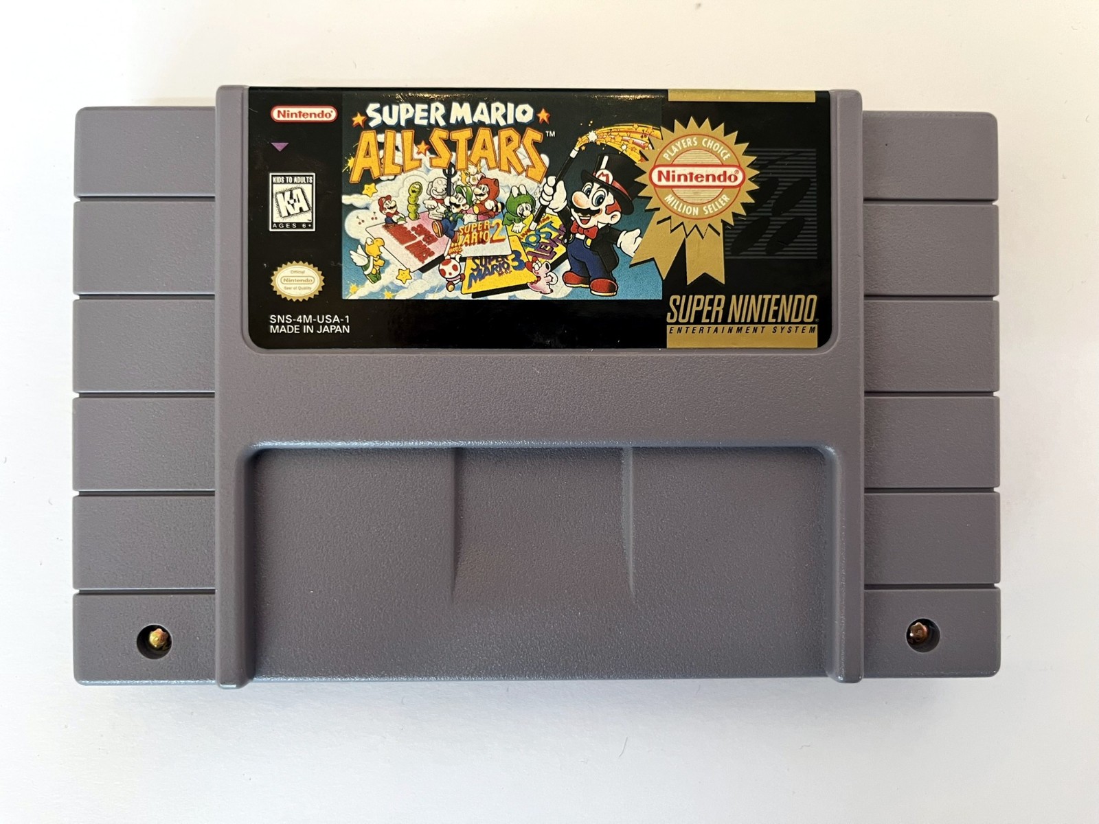 Super Nintendo SNES Console Bundle Super Mario All-Stars 2 Controllers Tested