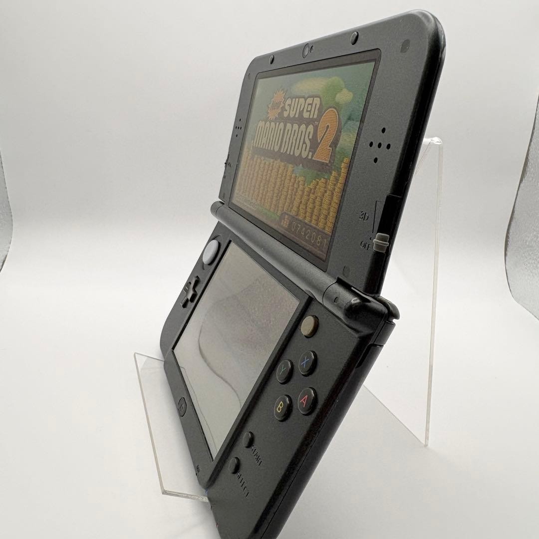 Tested and Working Nintendo New3DSLL Metallic Black with screen burn