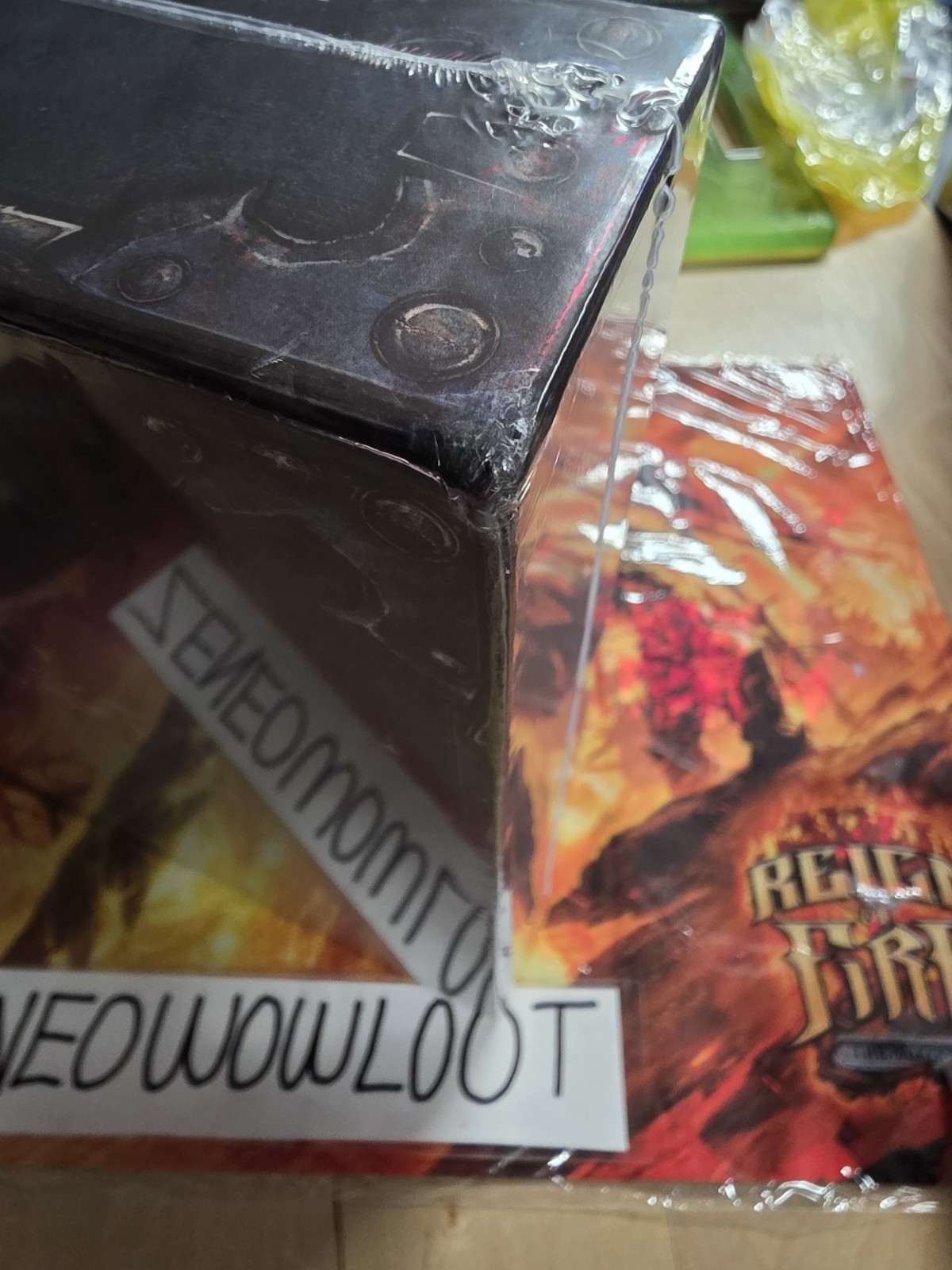 WORLD OF WARCRAFT WARLORDS OF DRAENOR COLLECTOR’S EDITION NEW SEALED LOOK WOW