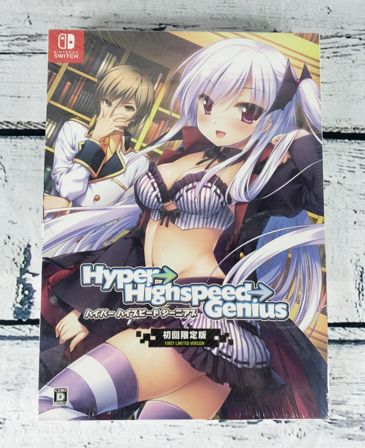 Hyper Highspeed Genius Nintendo Switch Japanese Import First Limited Version New