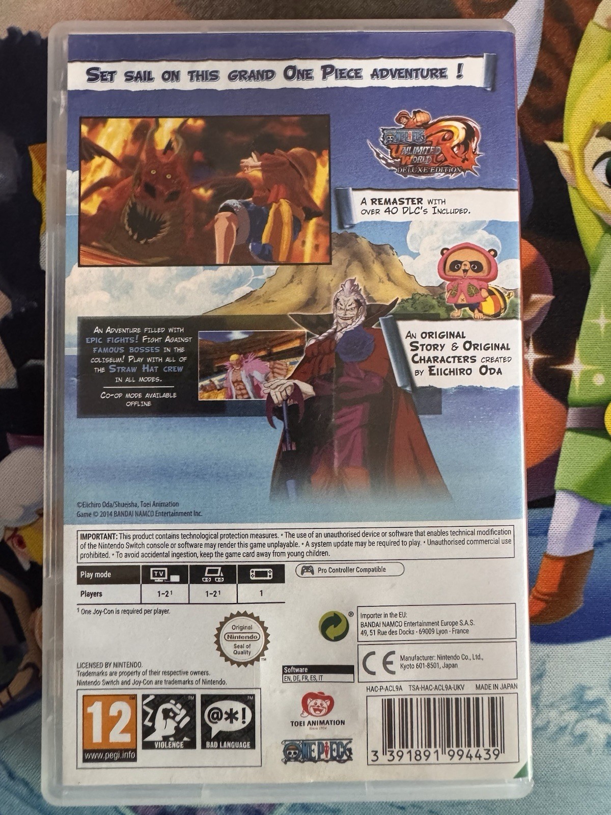 Nintendo Switch ONE PIECE UNLIMITED WORLD RED Deluxe Edition PAL UK EXCLUSIVE