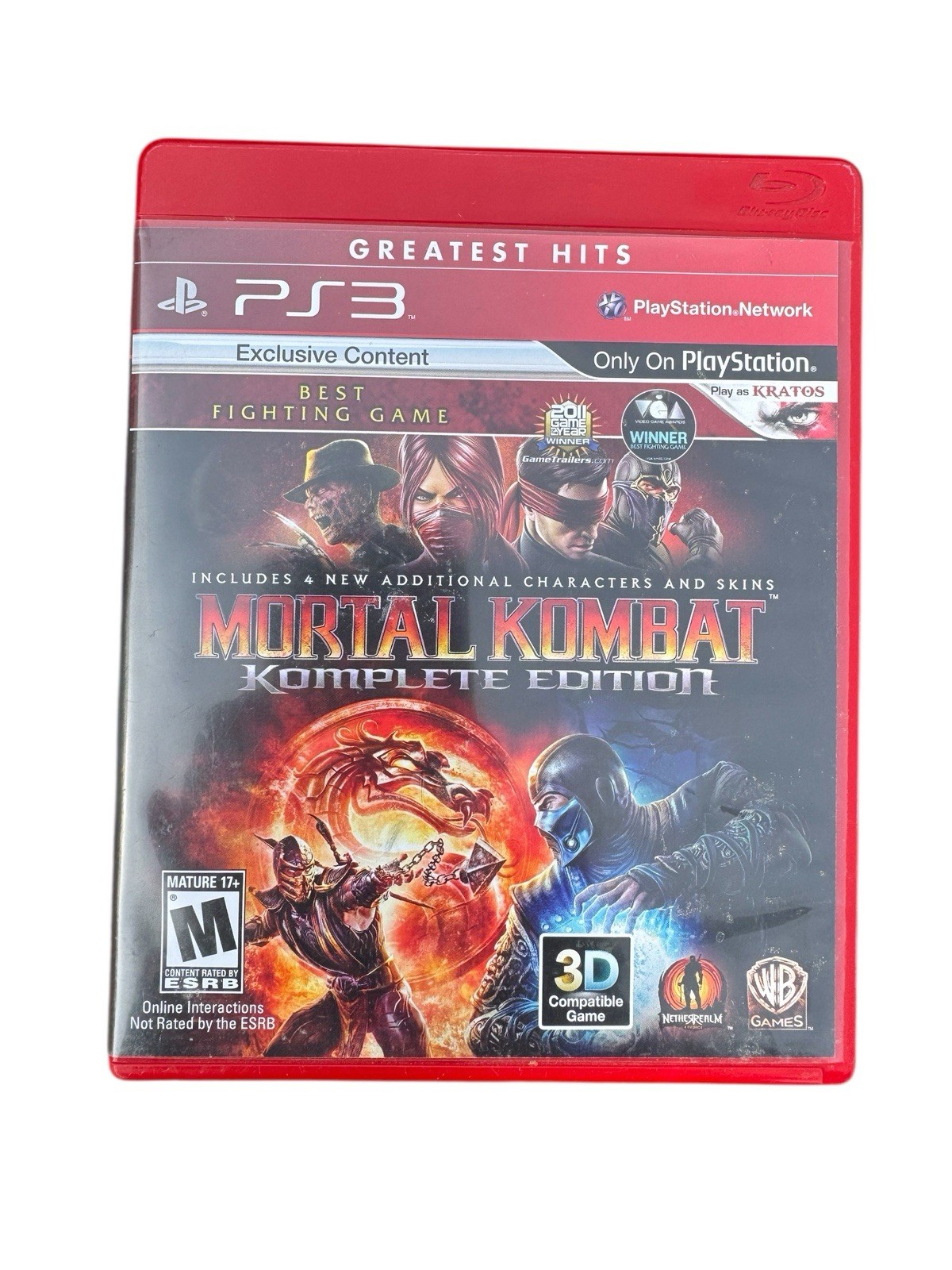 Mortal Kombat – Komplete Edition Sony PlayStation 3 Greatest Hits CIB