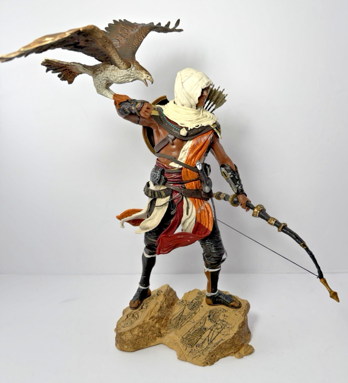 Bayek of Siwa With Eagle Senu Ubisoft Assassin’s Creed Origins Statue