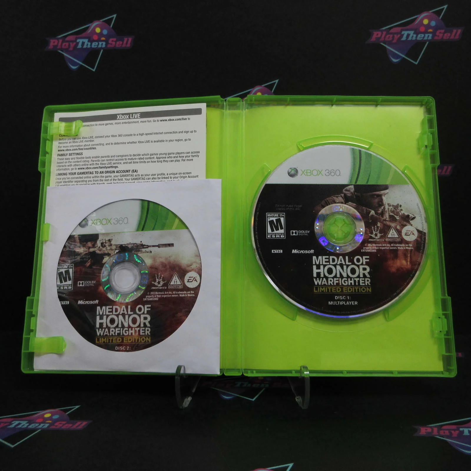 Medal of Honor Warfighter Limited Edition Xbox 360 + DVD Complete – Very Good –