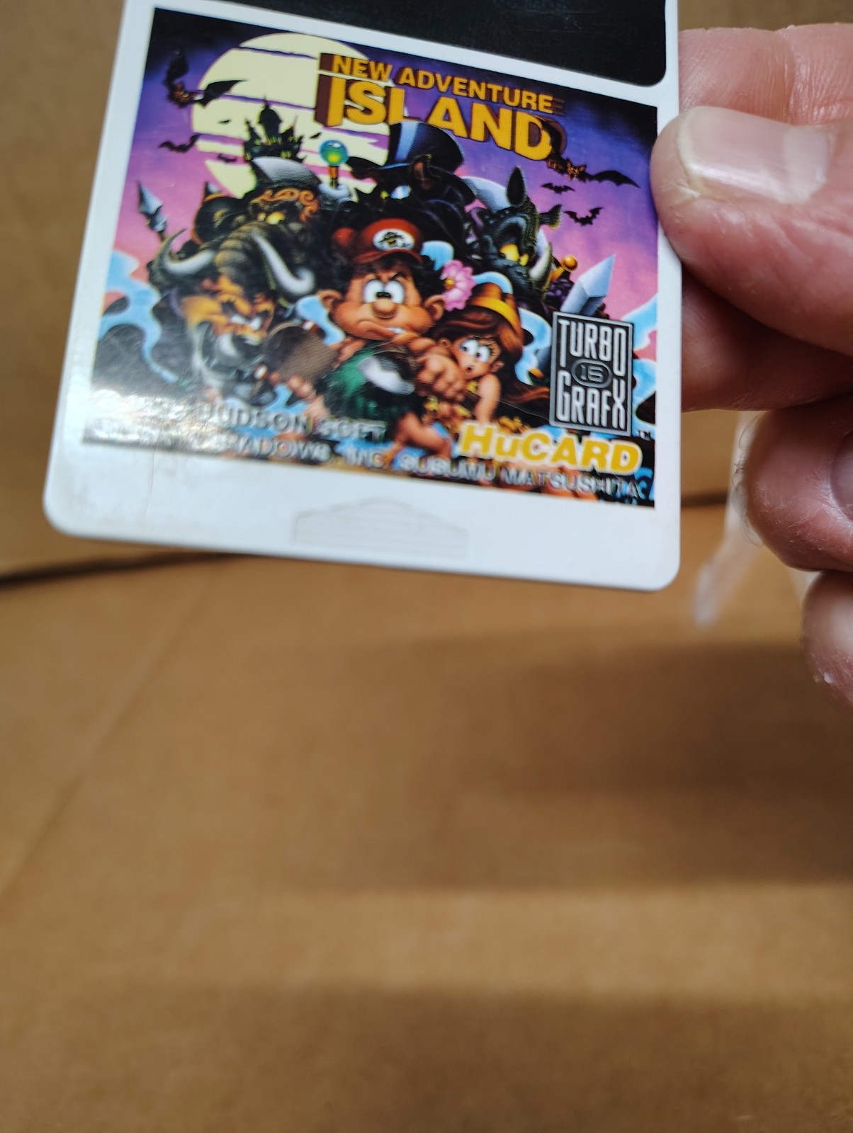 New Adventure Island Turbo Grafx-16 TG16 HuCard Only