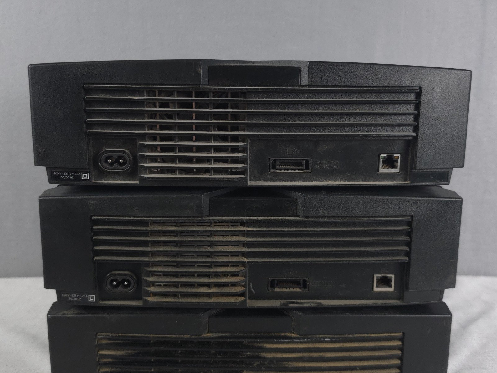 Microsoft Original Xbox Console Lot of 3 Tested Broken For Parts Repair Only