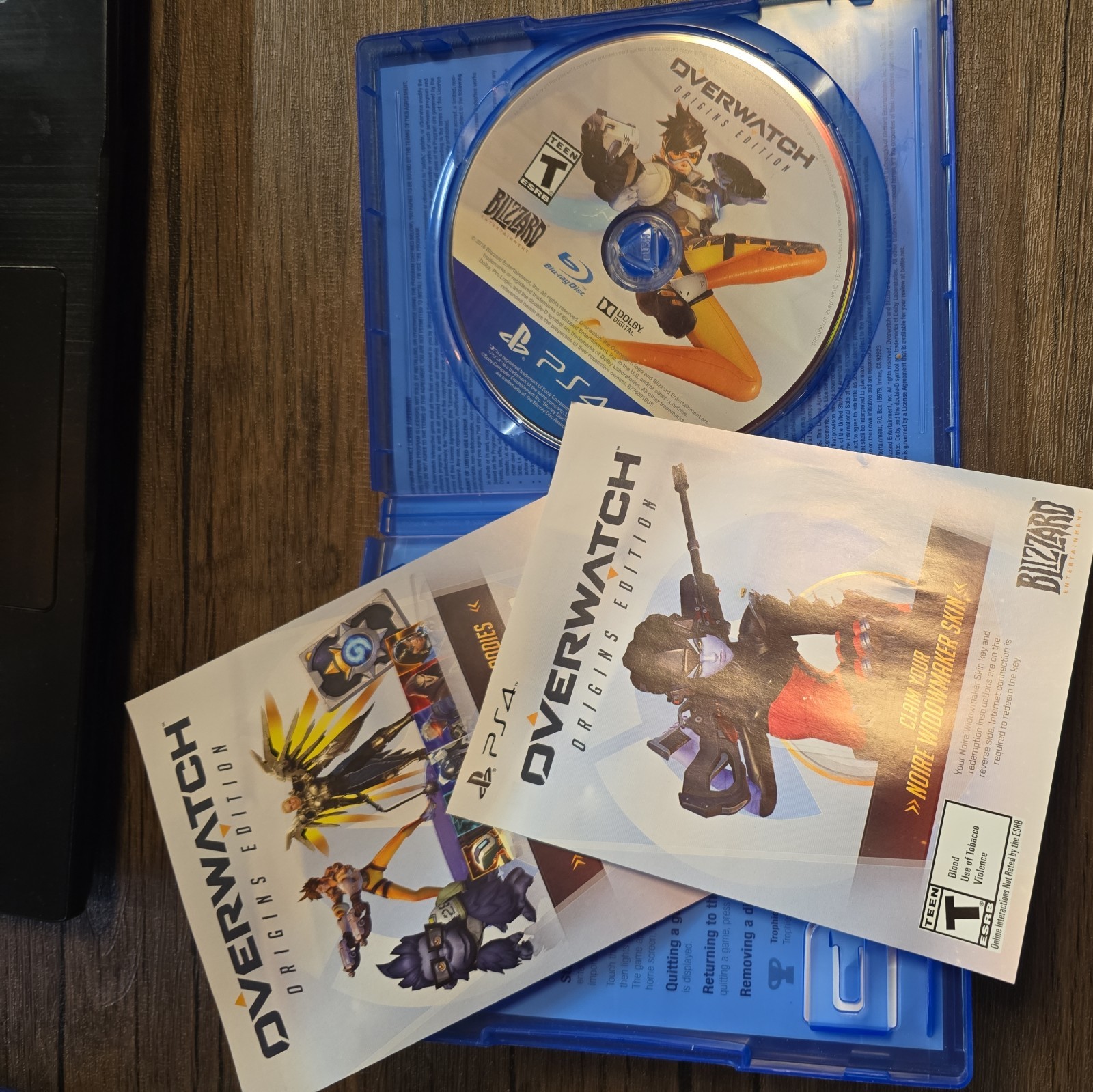 Overwatch: Origins Edition (Sony PS4, 2016) PS5 Compatible + INCLUDES Destiny