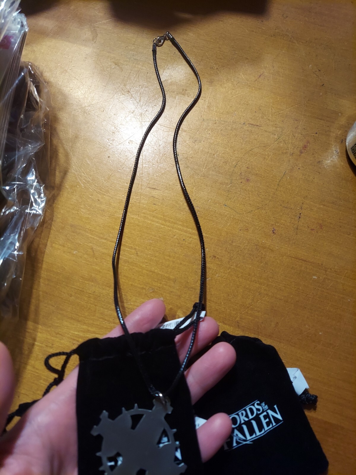 Lords of the Fallen 2 Metal Necklace Pendant Chain GameStop Promo Bonus