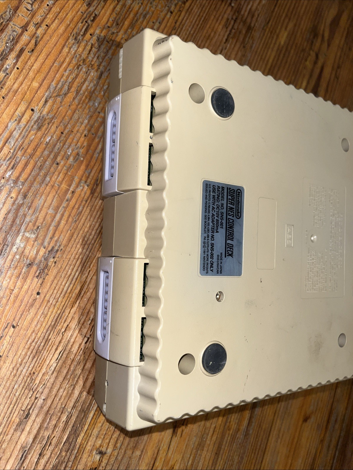 Super Nintendo SNES Console Cords Controller Tested And Working Cosmetic Damage