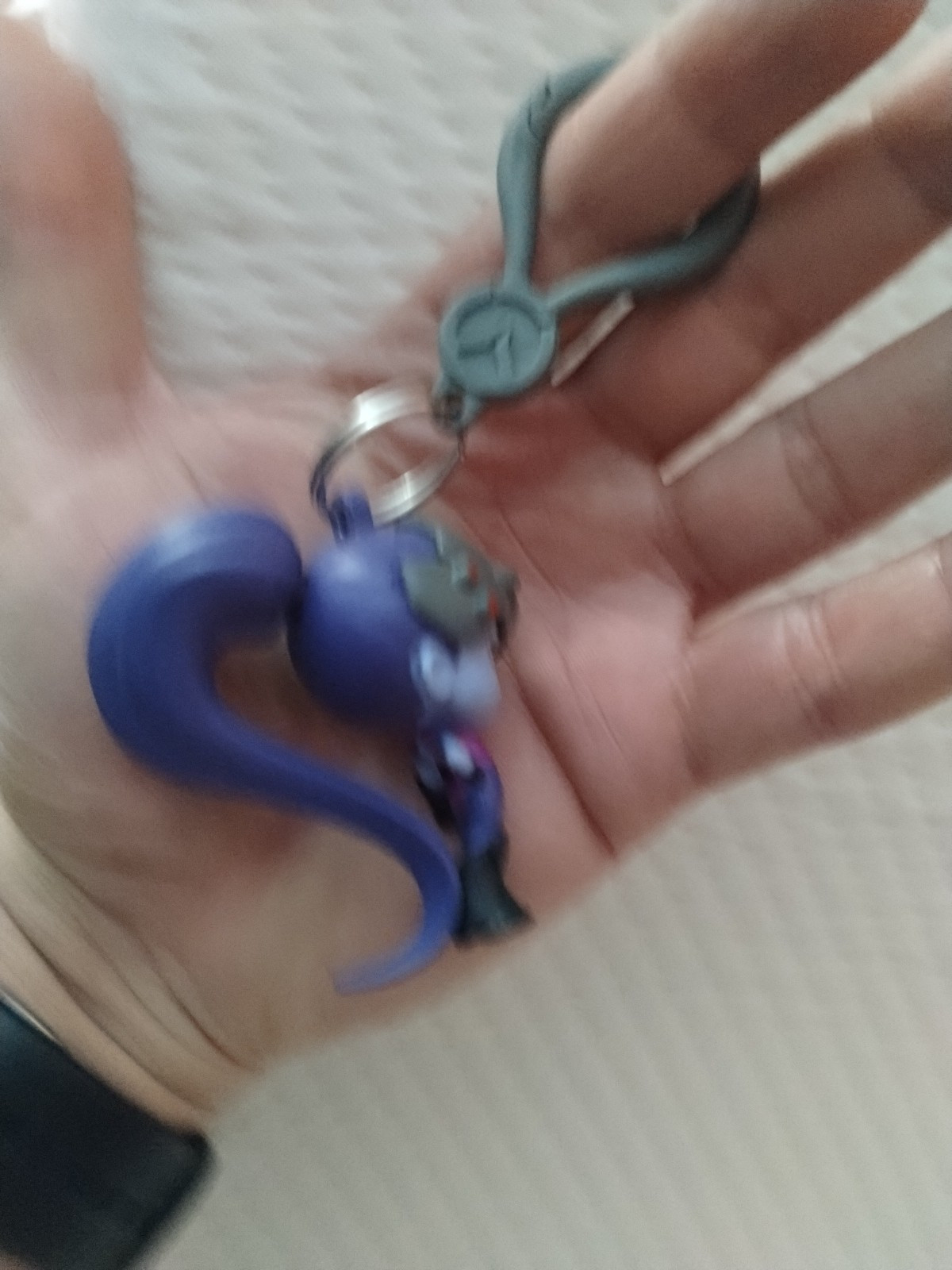 Overwatch Widowmaker mini vinyl figure CHIBI Backpack Hanger Bag Clip Character*