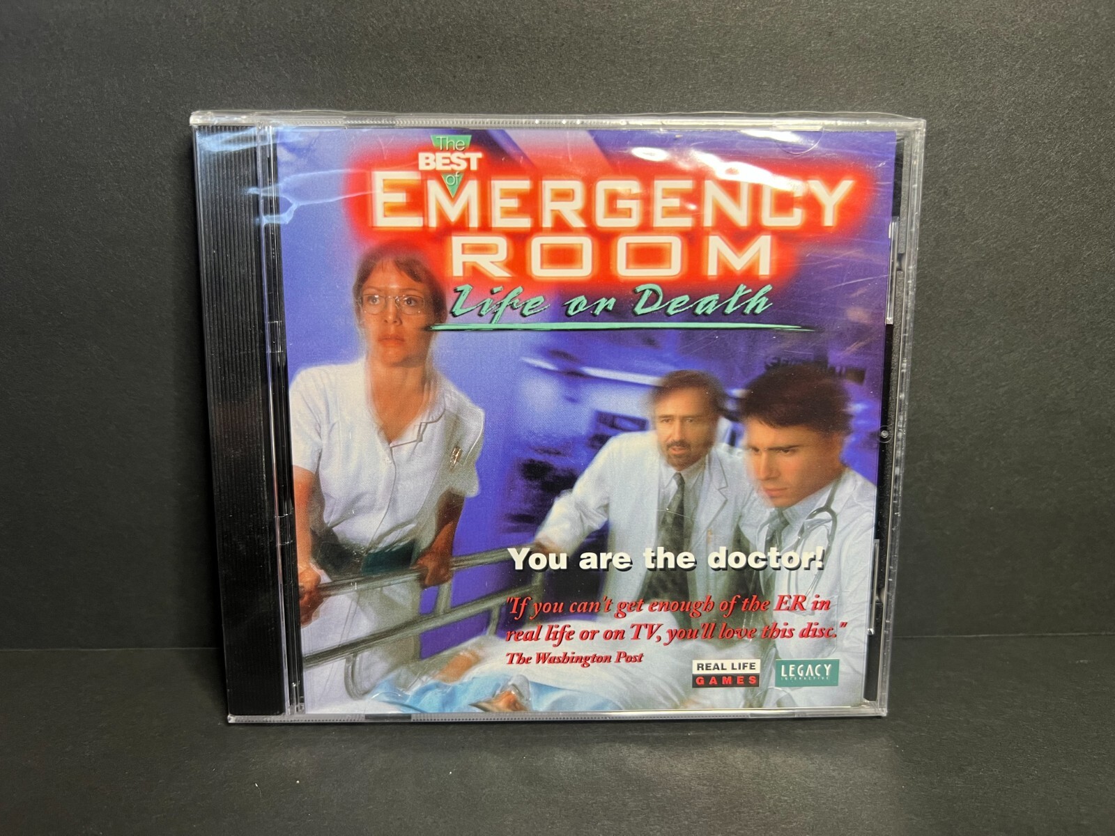 New & Sealed The Best of Emergency Room Life or Death Simulation PC Video Game