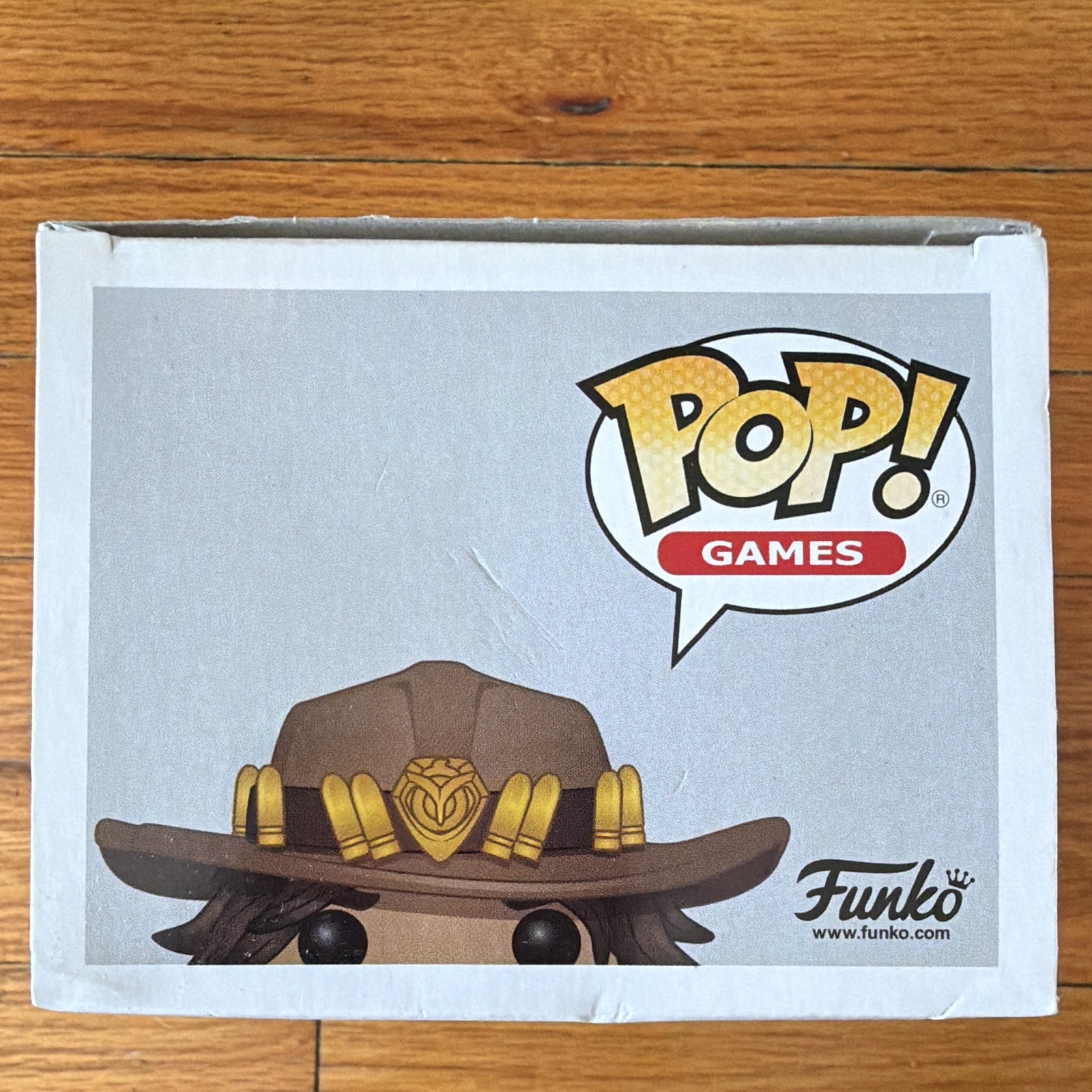Funko Pop! Games Overwatch McCree Vinyl Figure #182 2017 MPN DRM170309