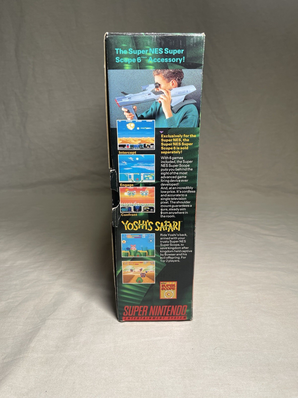 Super NES Donkey Kong Console Set CIB W/ Matching Serial Number – Tested!